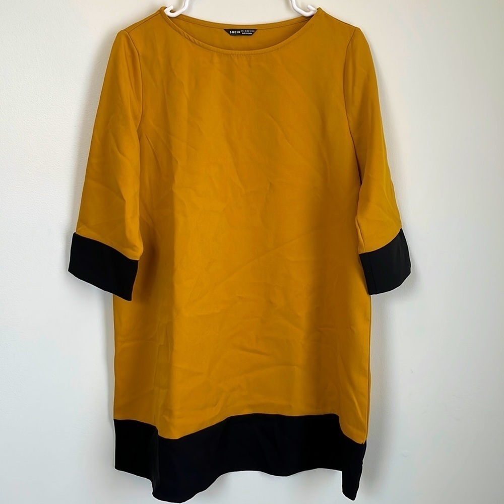 SHEIN block dress